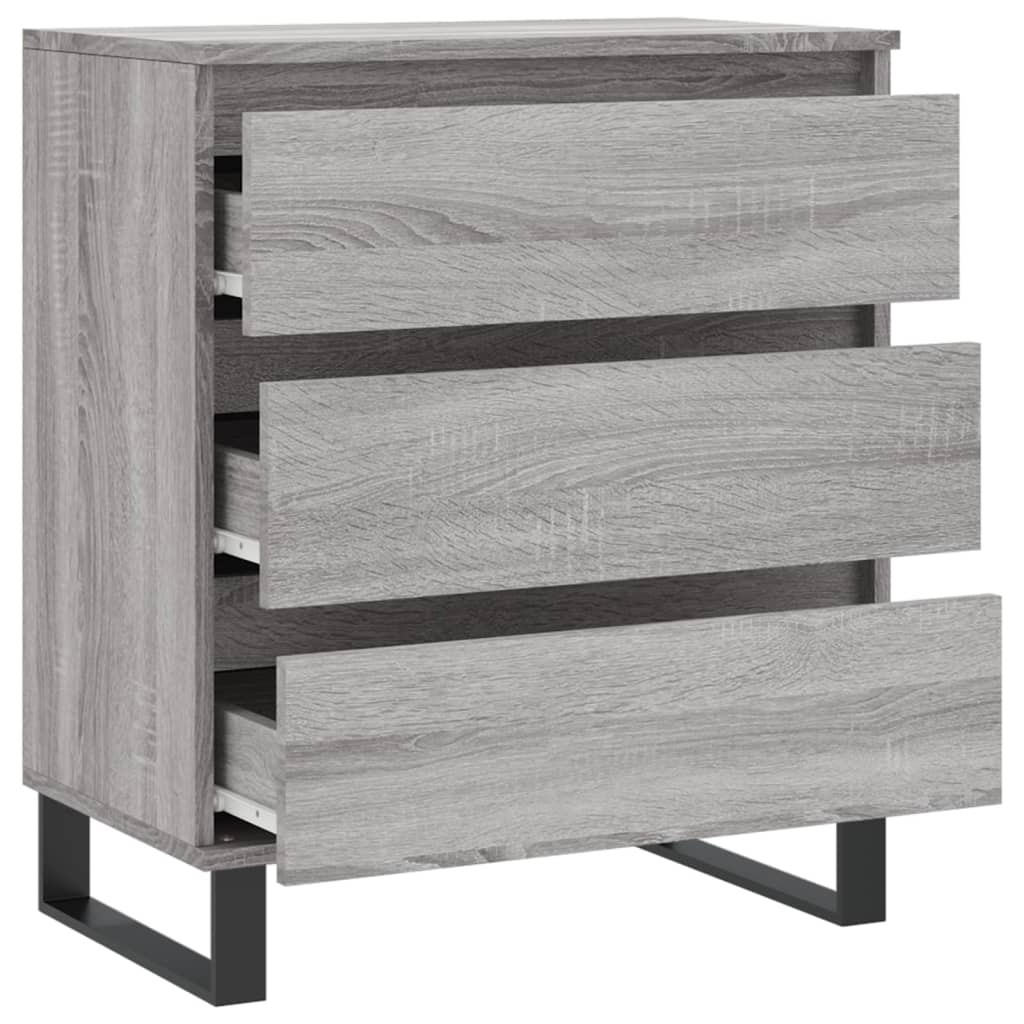 Buffet Sonoma gris 60x35x70 cm Bois d'ingénierie - XIOS