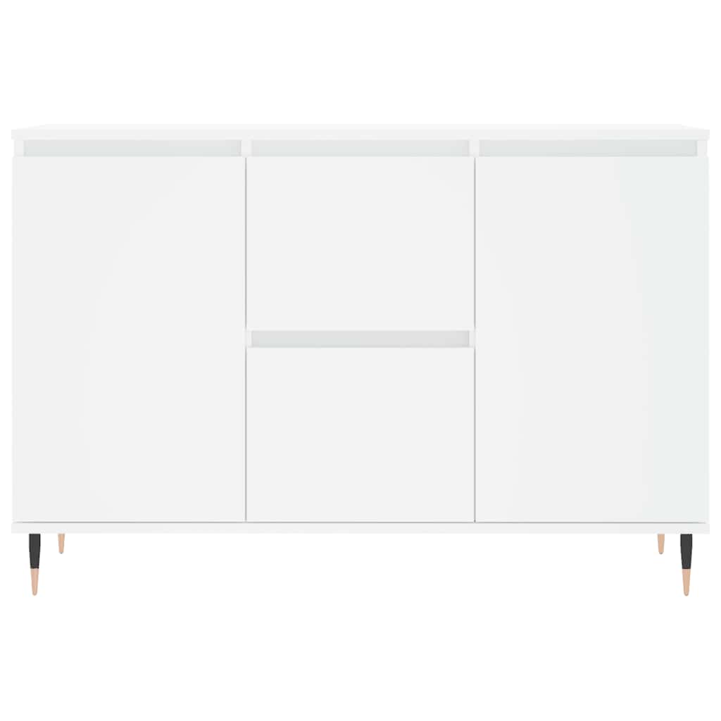 Buffet blanc 101,5x35x70 cm bois d'ingénierie - XIOS