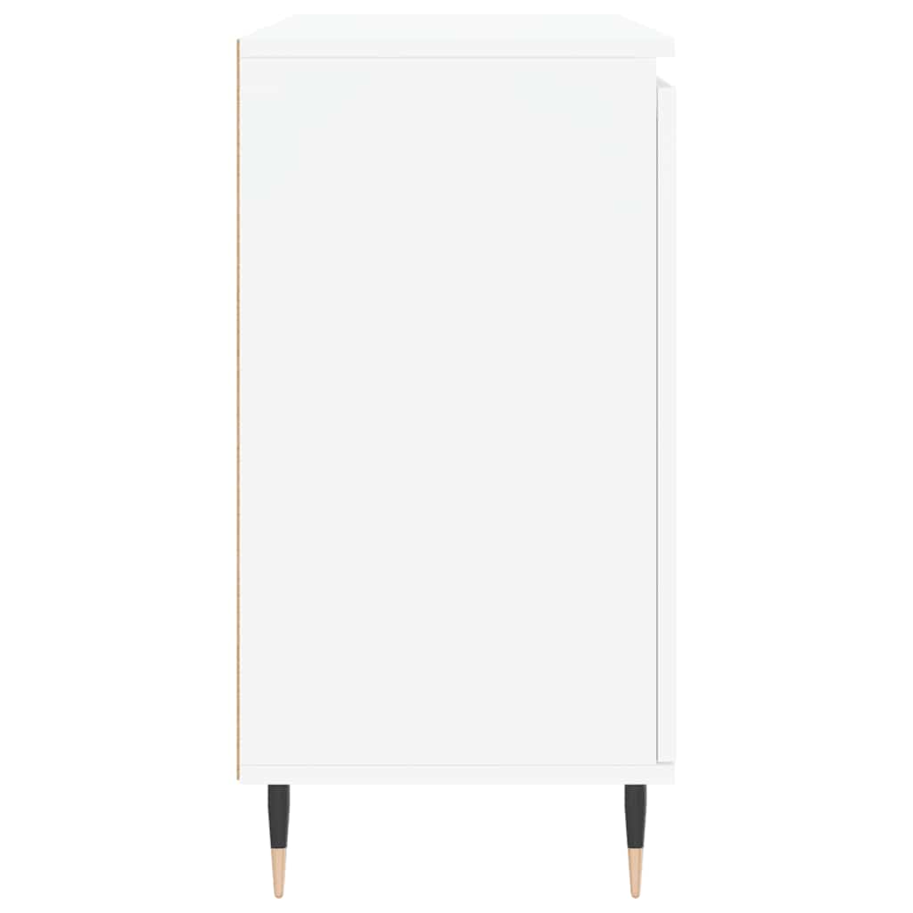 Buffet blanc 101,5x35x70 cm bois d'ingénierie - XIOS