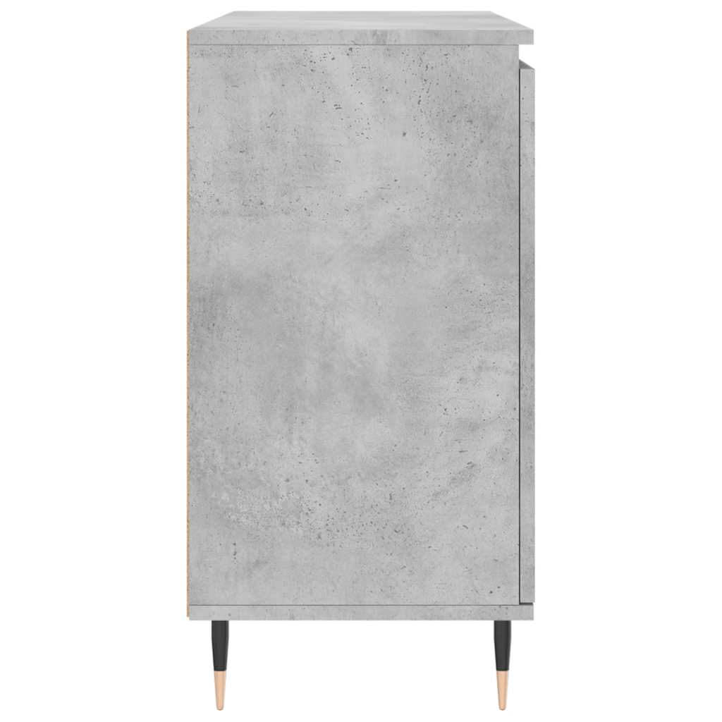 Buffet gris béton 101,5x35x70 cm bois d'ingénierie - XIOS