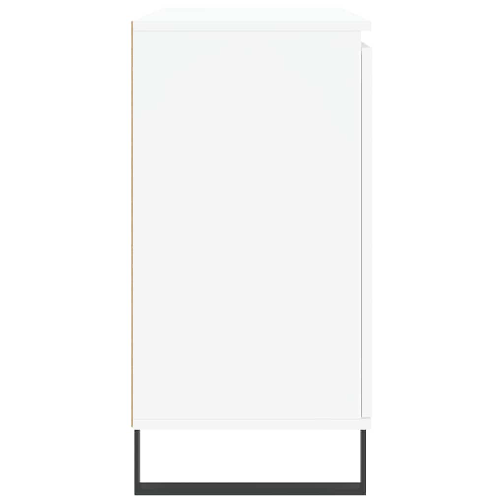 Buffet blanc 101,5x35x70 cm bois d'ingénierie - XIOS