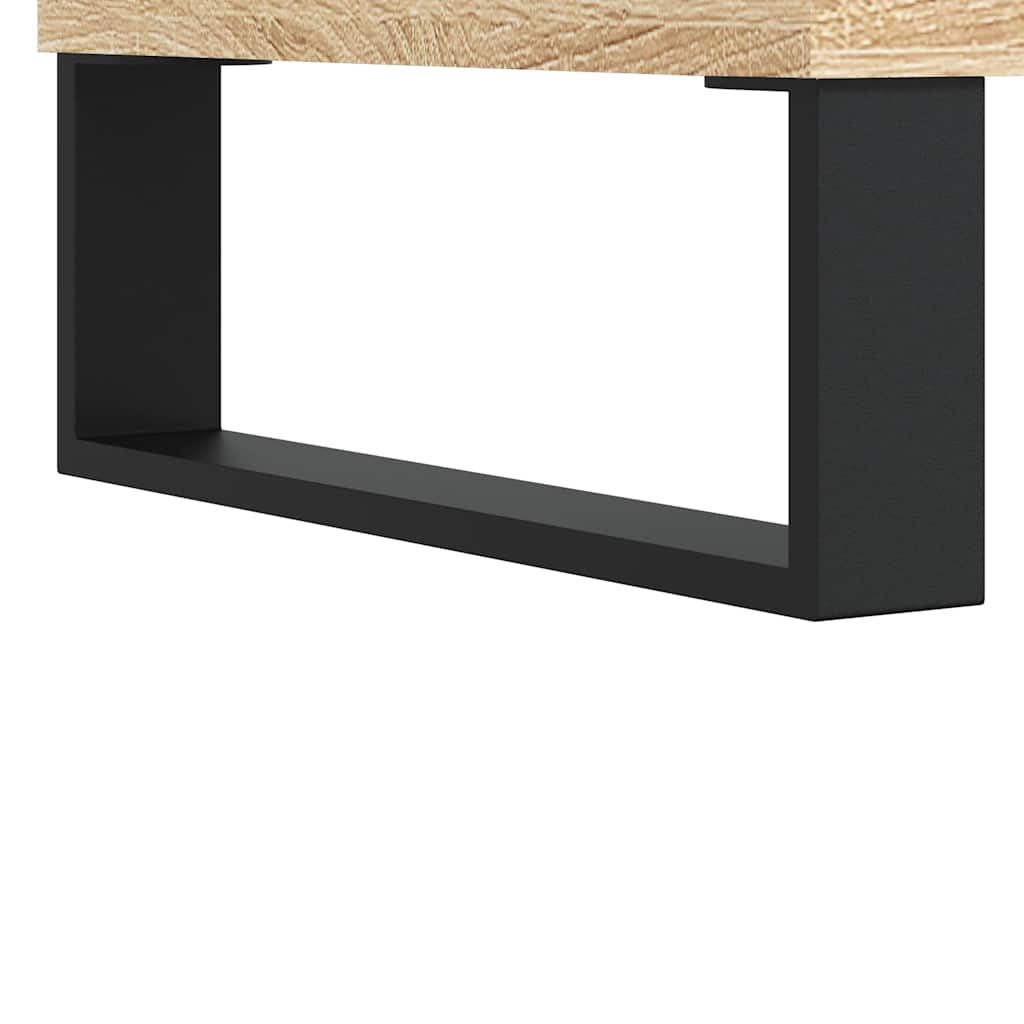 Buffet chêne sonoma 101,5x35x70 cm bois d'ingénierie - XIOS