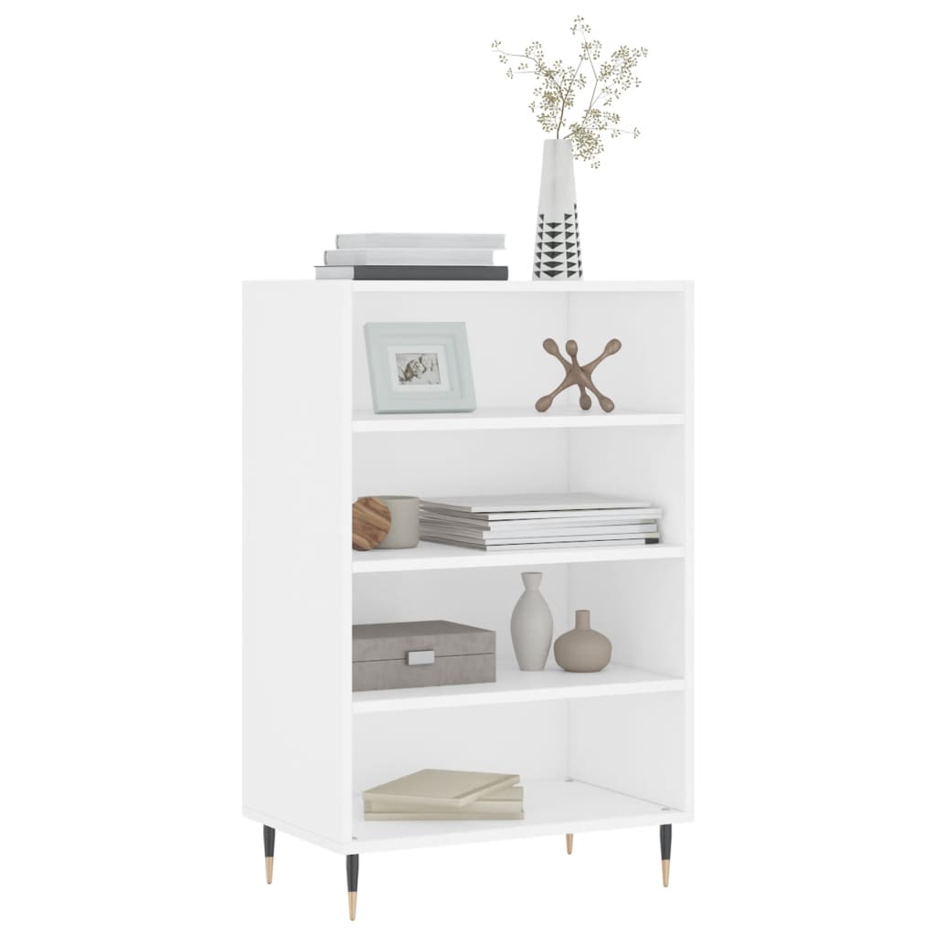 Buffet haut blanc 57x35x90 cm bois d'ingénierie - XIOS