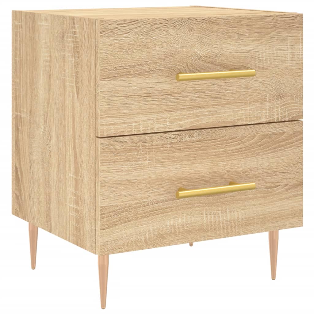Tables de chevet 2 pcs chêne sonoma 40x35x47,5 cm - XIOS
