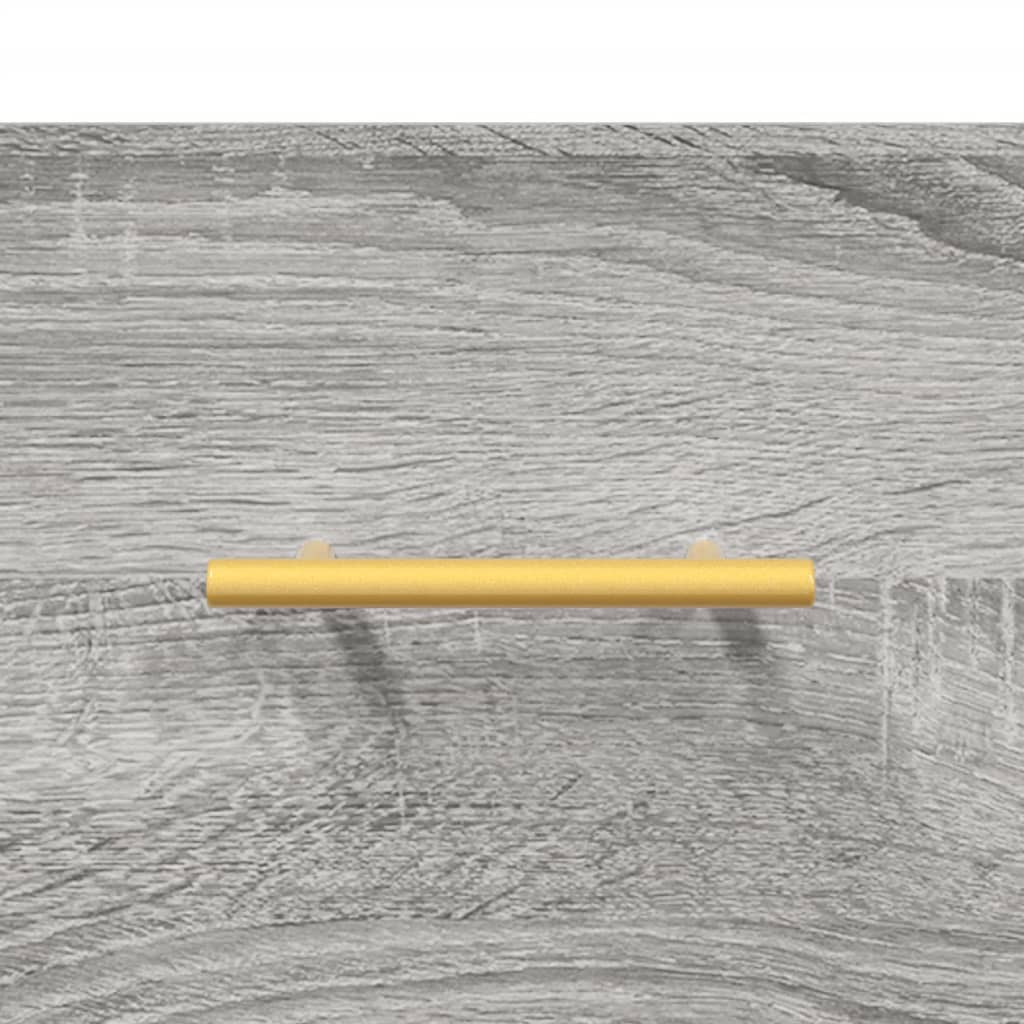 Table de chevet sonoma gris 40x35x47,5 cm bois d’ingénierie - XIOS