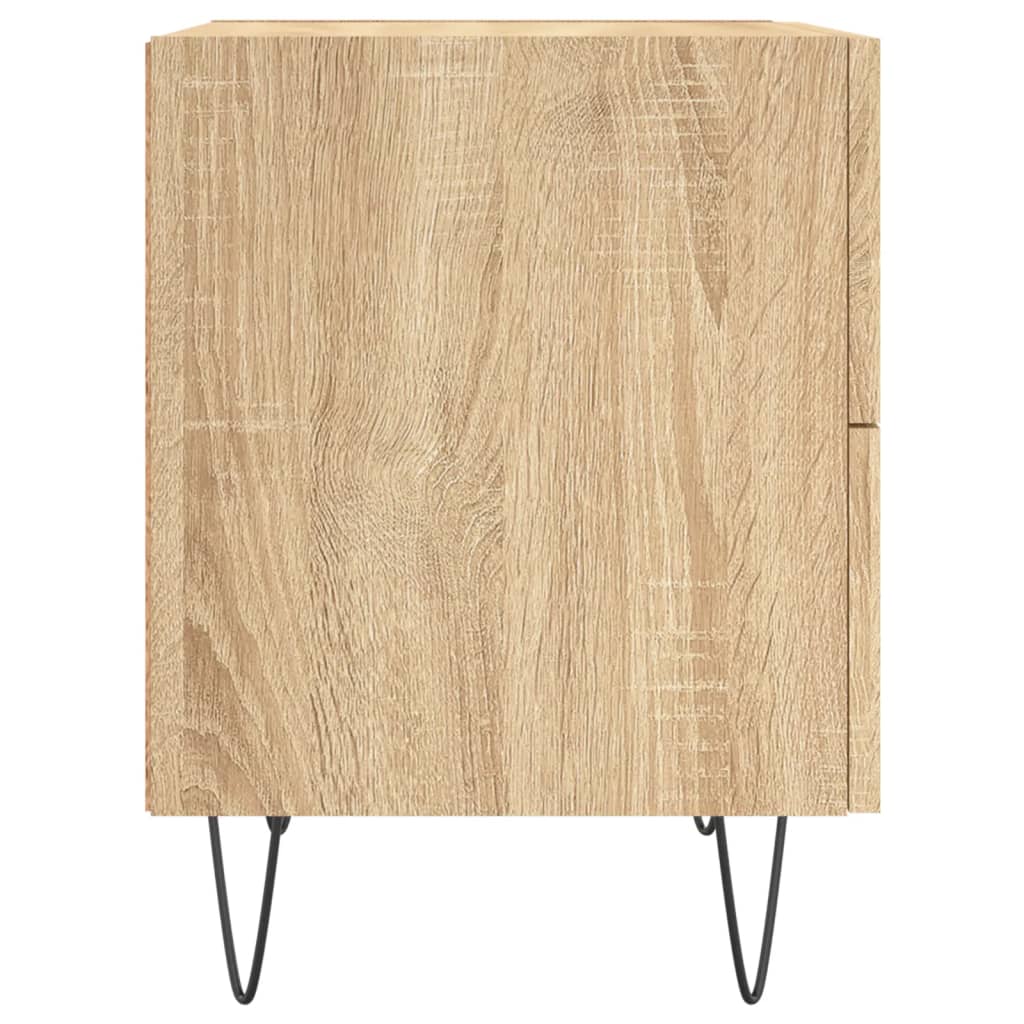 Tables de chevet 2 pcs chêne sonoma 40x35x47,5 cm - XIOS