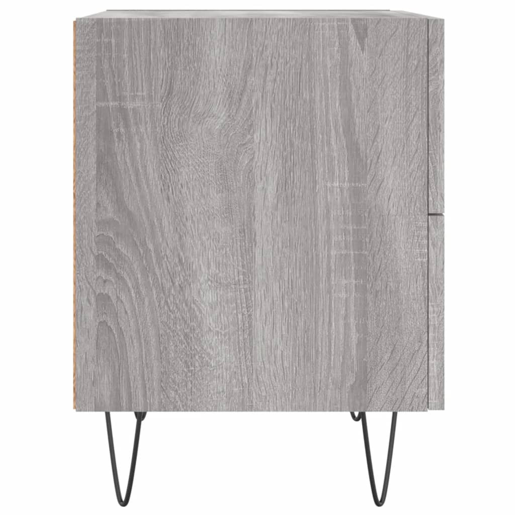 Tables de chevet 2 pcs sonoma gris 40x35x47,5 cm - XIOS