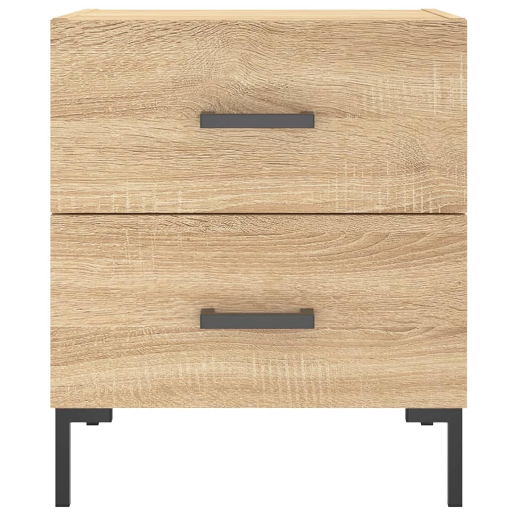 Tables de chevet 2 pcs chêne sonoma 40x35x47,5 cm - XIOS