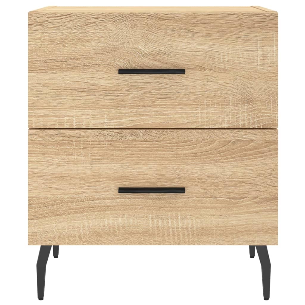 Table de chevet chêne sonoma 40x35x47,5 cm bois d’ingénierie - XIOS