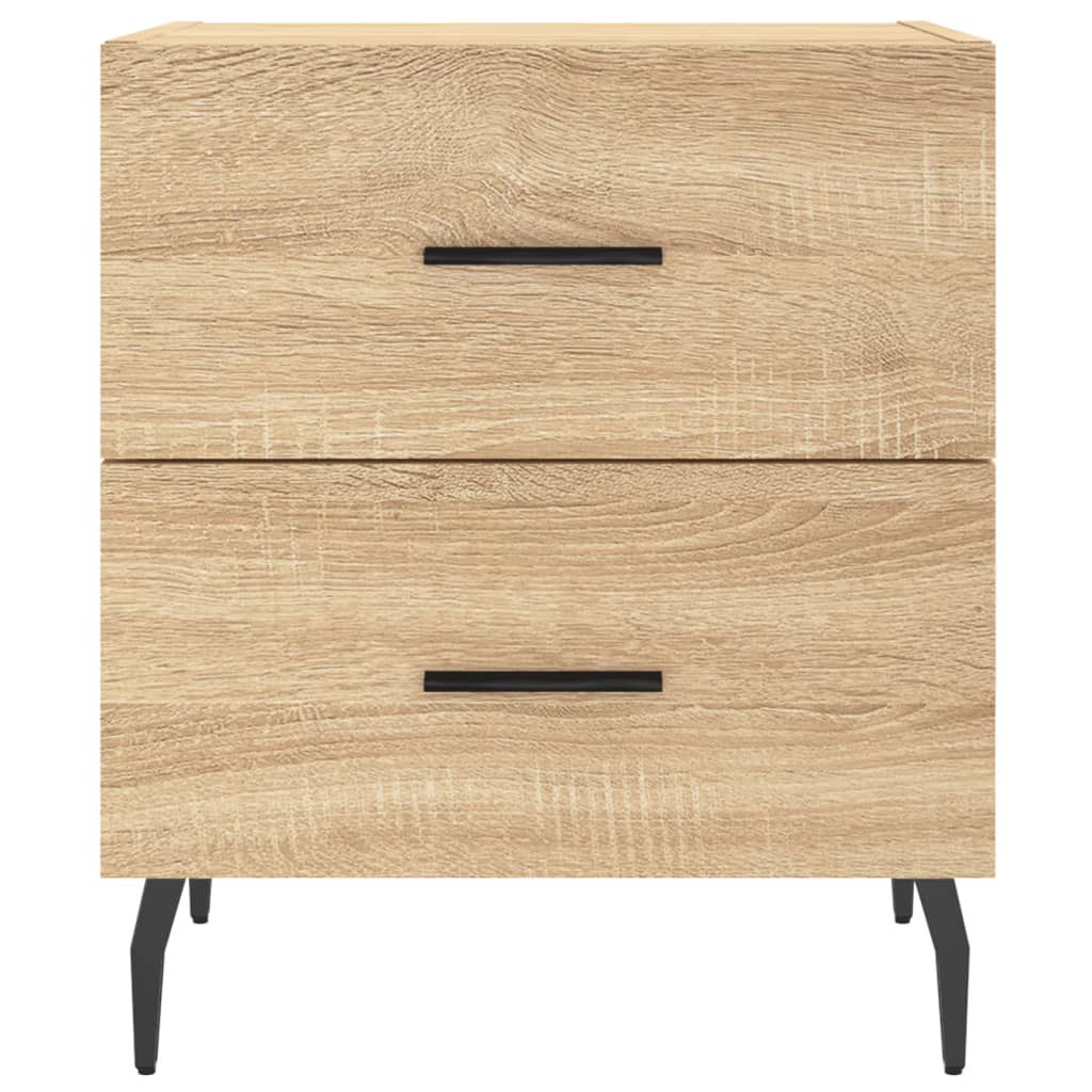 Tables de chevet 2 pcs chêne sonoma 40x35x47,5 cm - XIOS