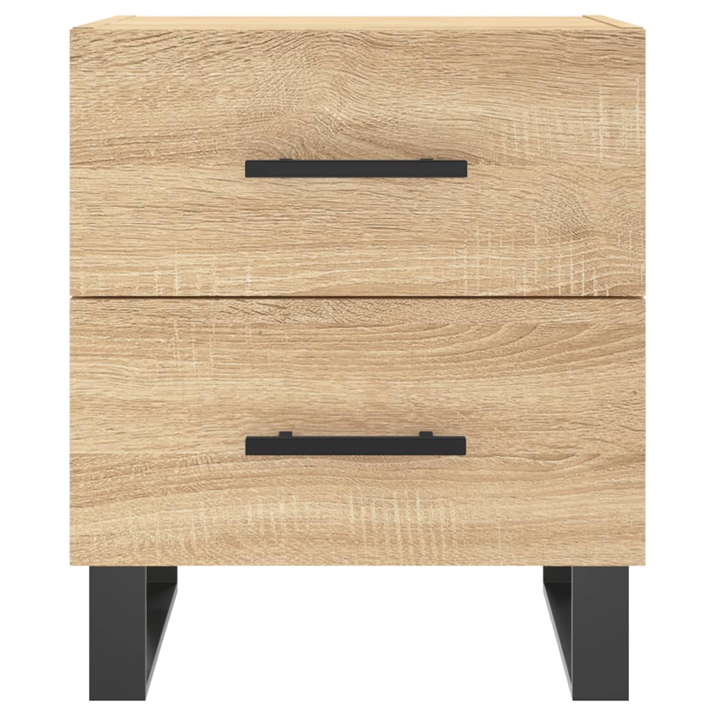 Table de chevet chêne sonoma 40x35x47,5 cm bois d’ingénierie - XIOS