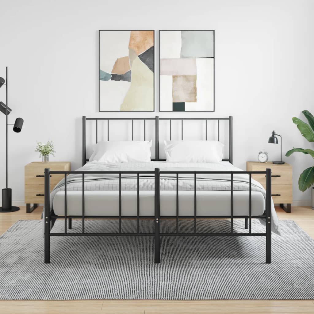 Tables de chevet 2 pcs chêne sonoma 40x35x47,5 cm - XIOS