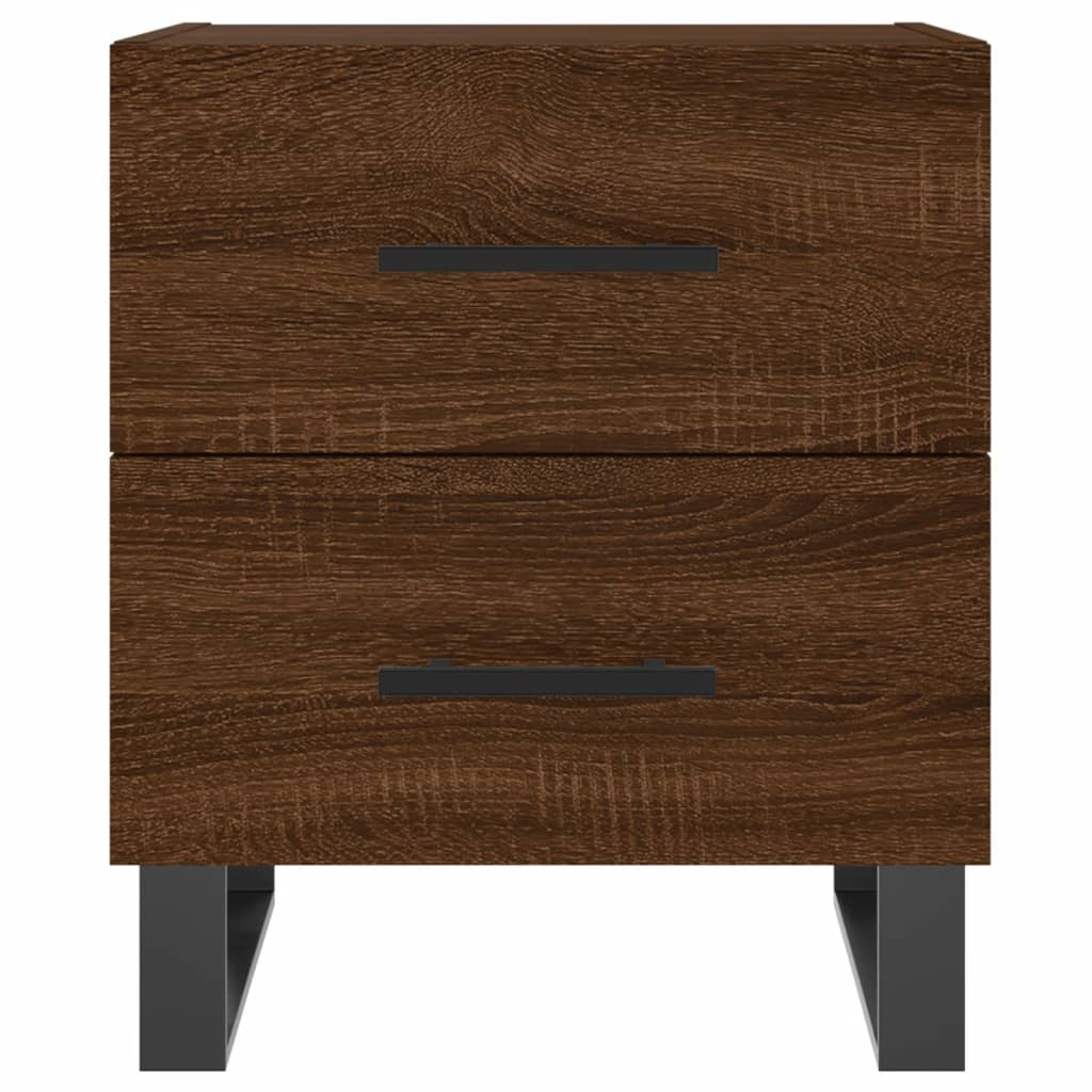 Tables de chevet 2 pcs chêne marron 40x35x47,5 cm - XIOS