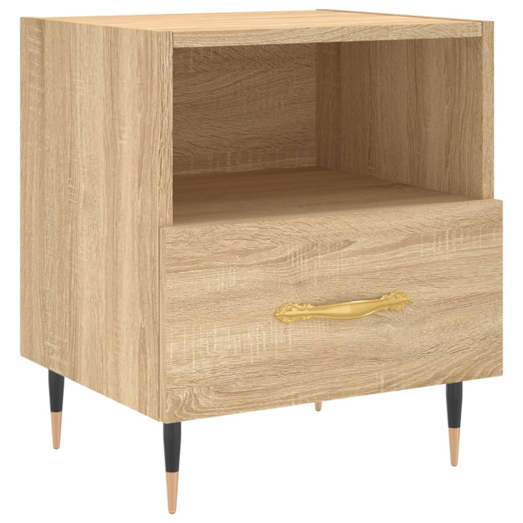 Tables de chevet 2 pcs chêne sonoma 40x35x47,5 cm - XIOS
