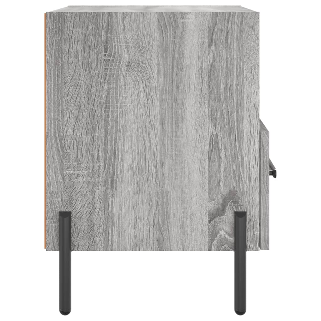 Tables de chevet 2 pcs sonoma gris 40x35x47,5 cm - XIOS