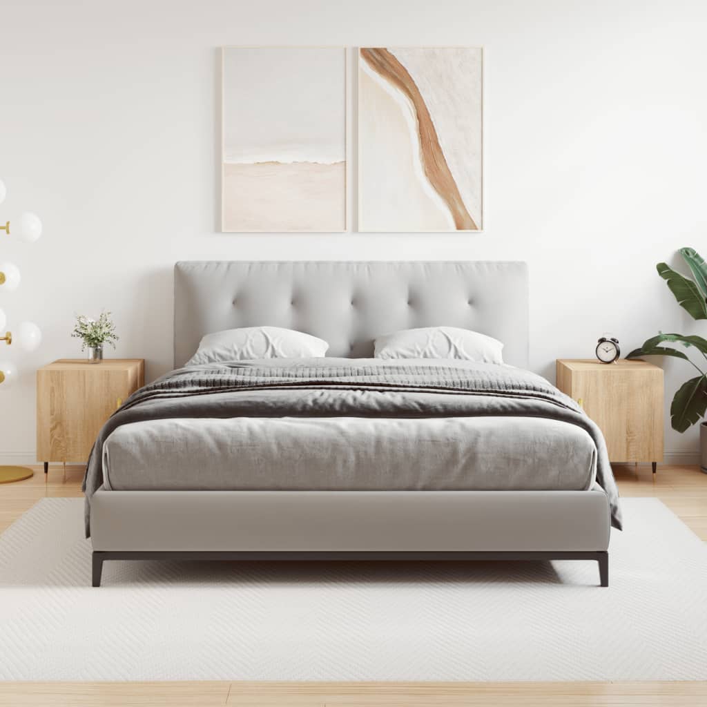 Tables de chevet 2 pcs chêne sonoma 40x40x50 cm bois ingénierie - XIOS