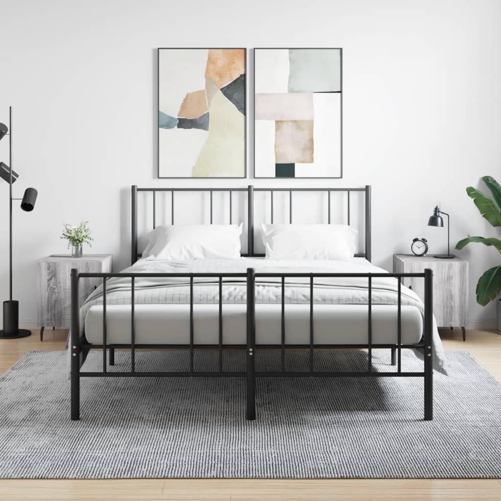 Tables de chevet 2 pcs sonoma gris 40x40x50cm bois d'ingénierie - XIOS