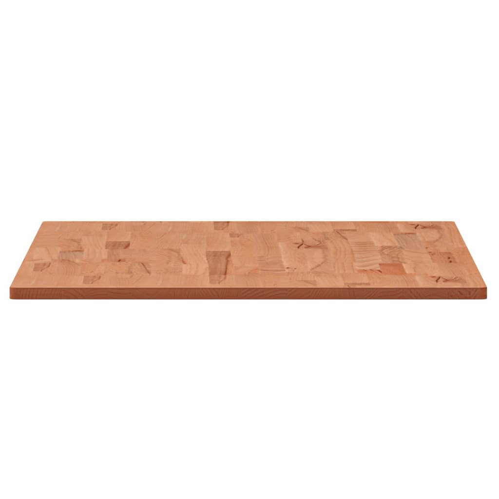 Dessus de table 100x60x1,5cm rectangulaire bois massif de hêtre Plateaux de table vidaXL