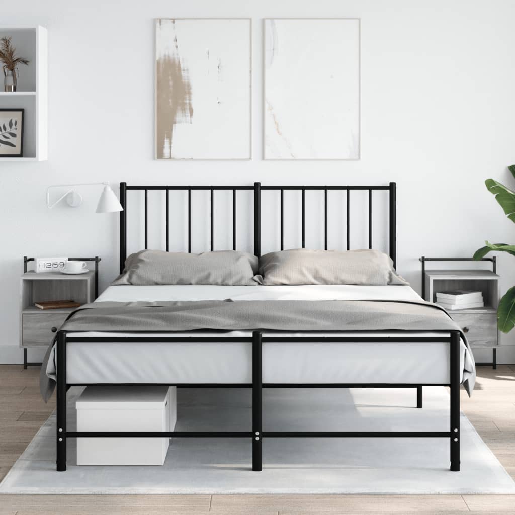 Table de chevet murale 2 pcs sonoma gris 40x30x61 cm - XIOS