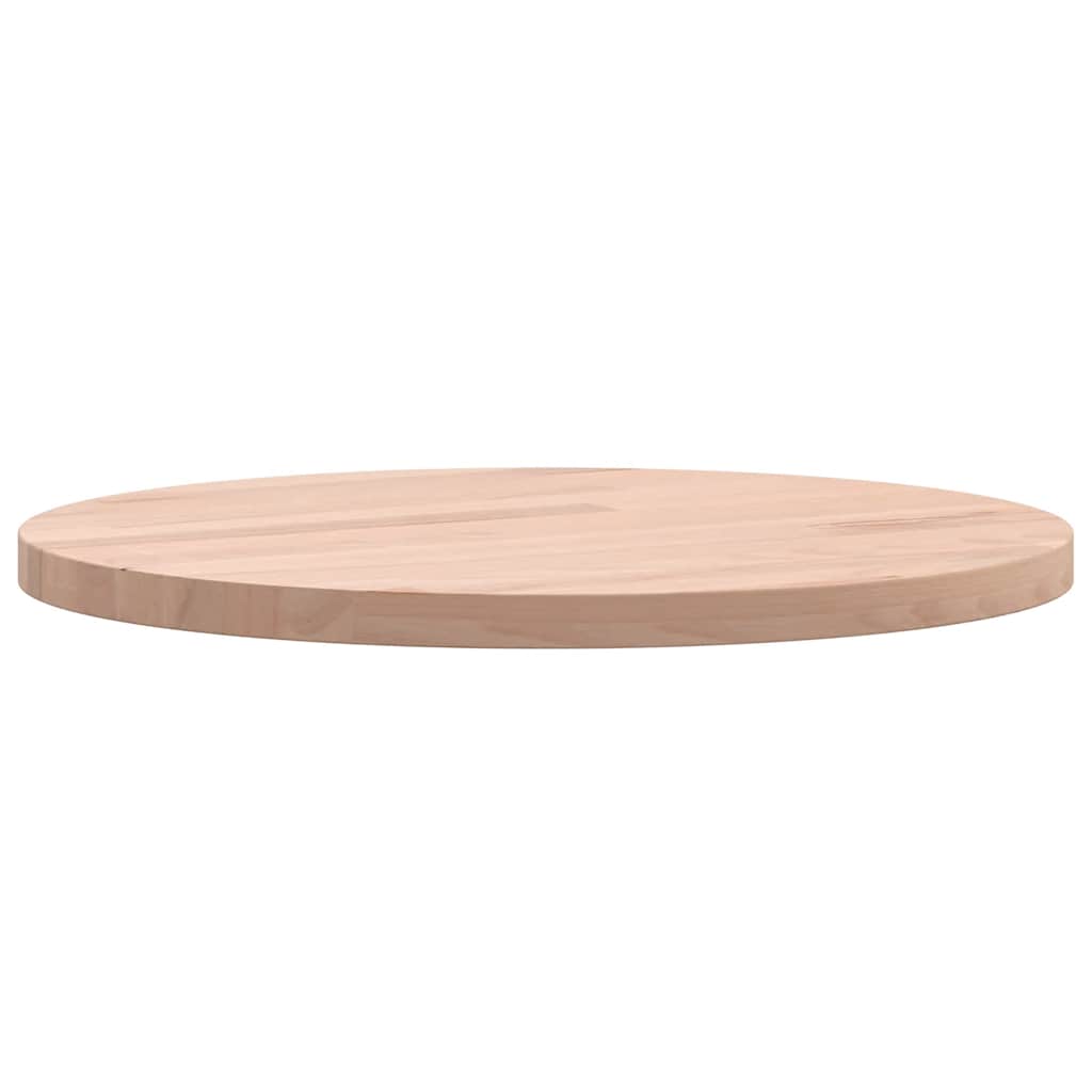Dessus de table Ø30x1,5 cm rond bois massif de hêtre - XIOS