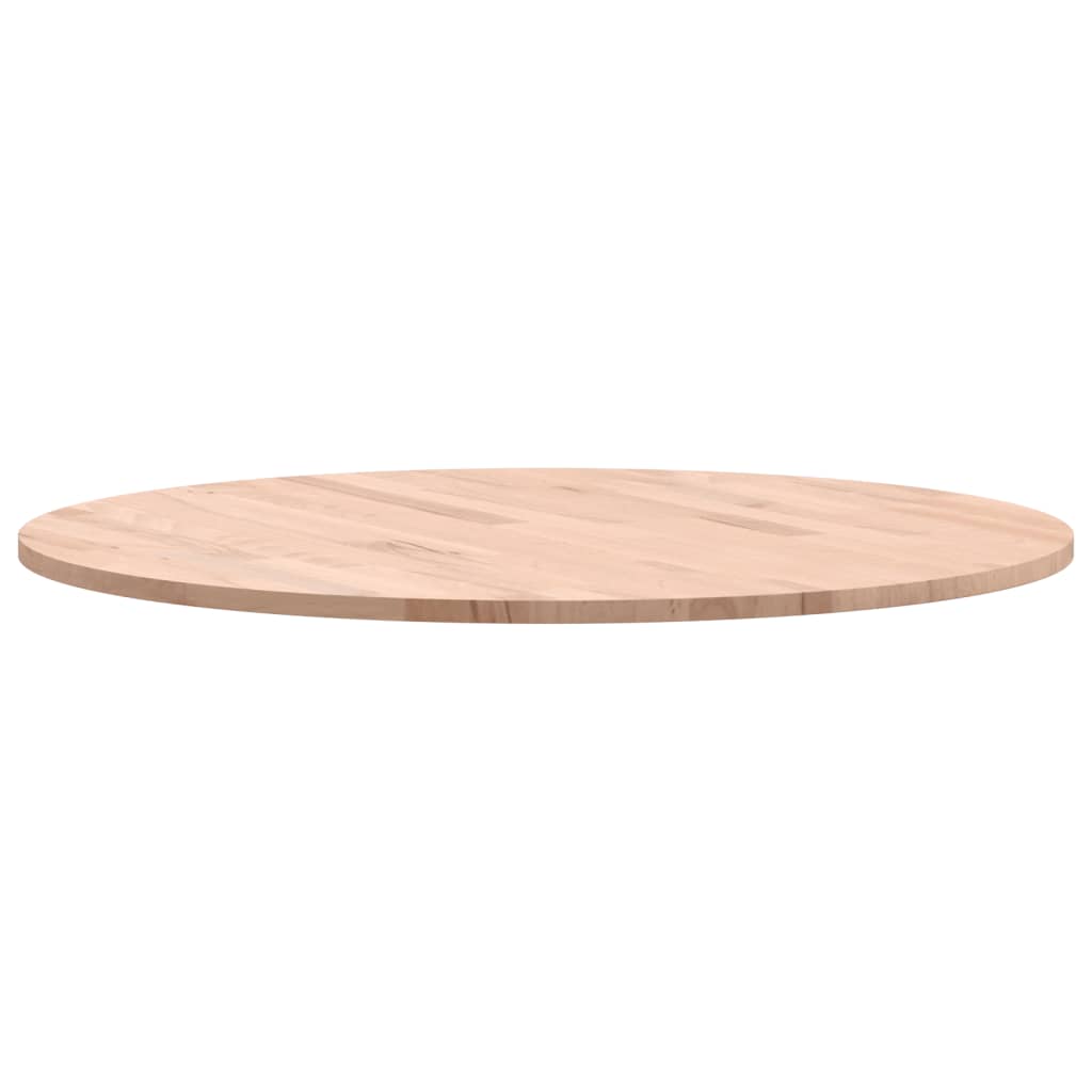 Dessus de table Ø70x1,5 cm rond bois massif de hêtre - XIOS