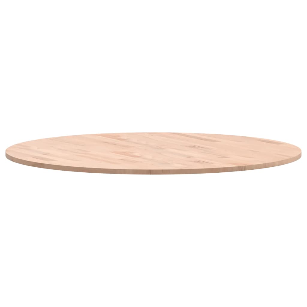 Dessus de table Ø90x1,5 cm rond bois massif de hêtre - XIOS