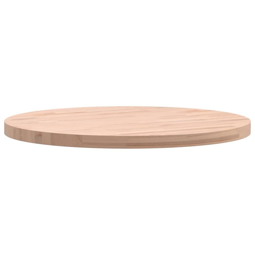 Dessus de table Ø50x2,5 cm rond bois massif de hêtre - XIOS