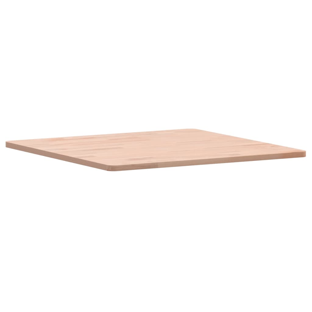 Dessus de table 60x60x1,5 cm carré bois massif de hêtre - XIOS