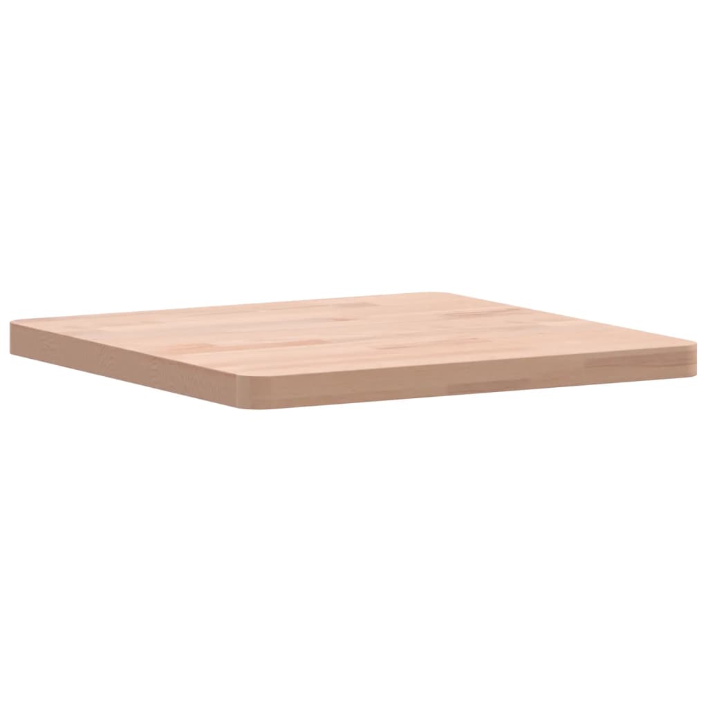 Dessus de table 40x40x2,5 cm carré bois massif de hêtre Plateaux de table vidaXL