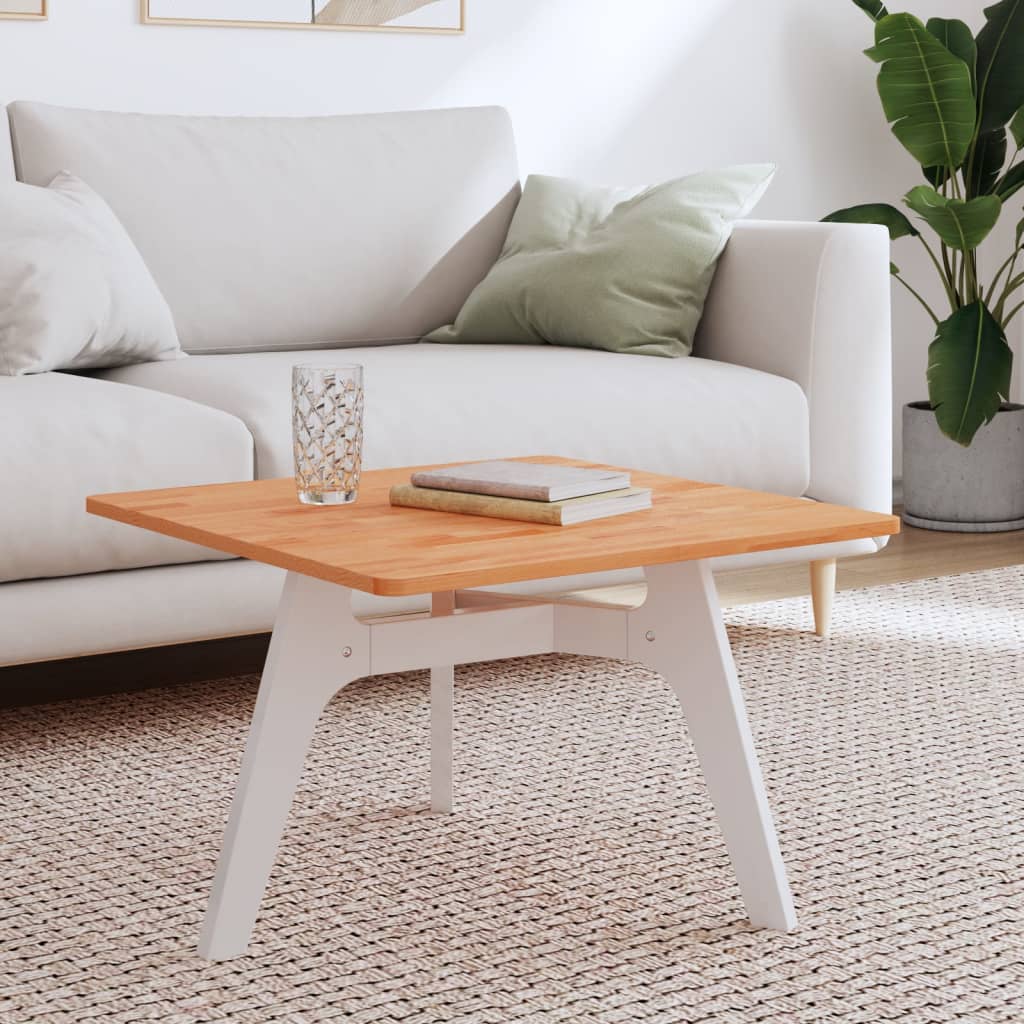 Dessus de table 60x60x1,5 cm carré bois massif de hêtre Plateaux de table vidaXL