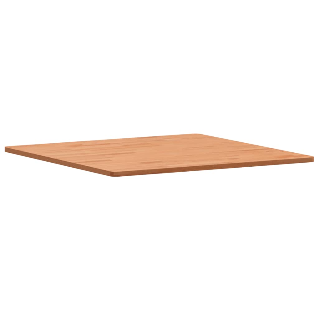 Dessus de table 70x70x1,5 cm carré bois massif de hêtre - XIOS
