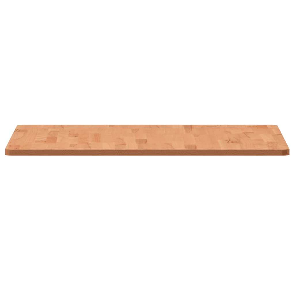 Dessus de table 70x70x1,5 cm carré bois massif de hêtre - XIOS