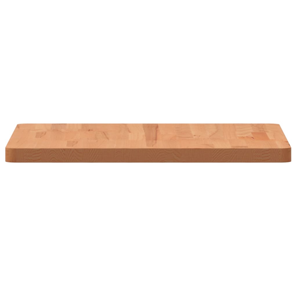 Dessus de table 50x50x2,5 cm carré bois massif de hêtre - XIOS