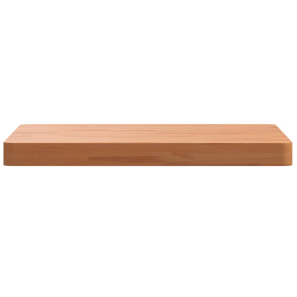Dessus de table 50x50x4 cm carré bois massif de hêtre - XIOS