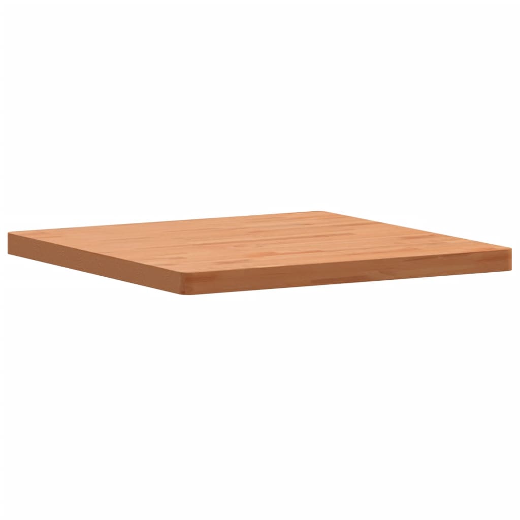 Dessus de table 70x70x4 cm carré bois massif de hêtre - XIOS