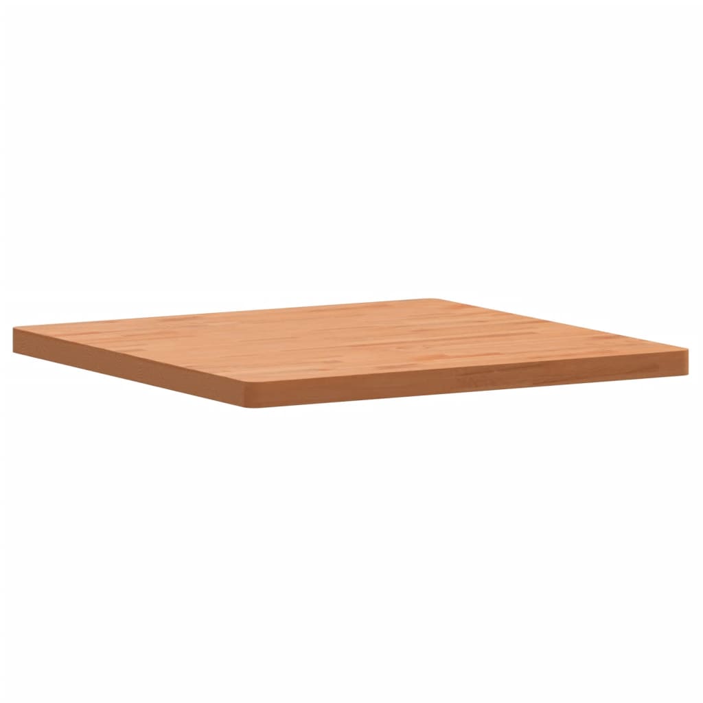 Dessus de table 80x80x4 cm carré bois massif de hêtre - XIOS