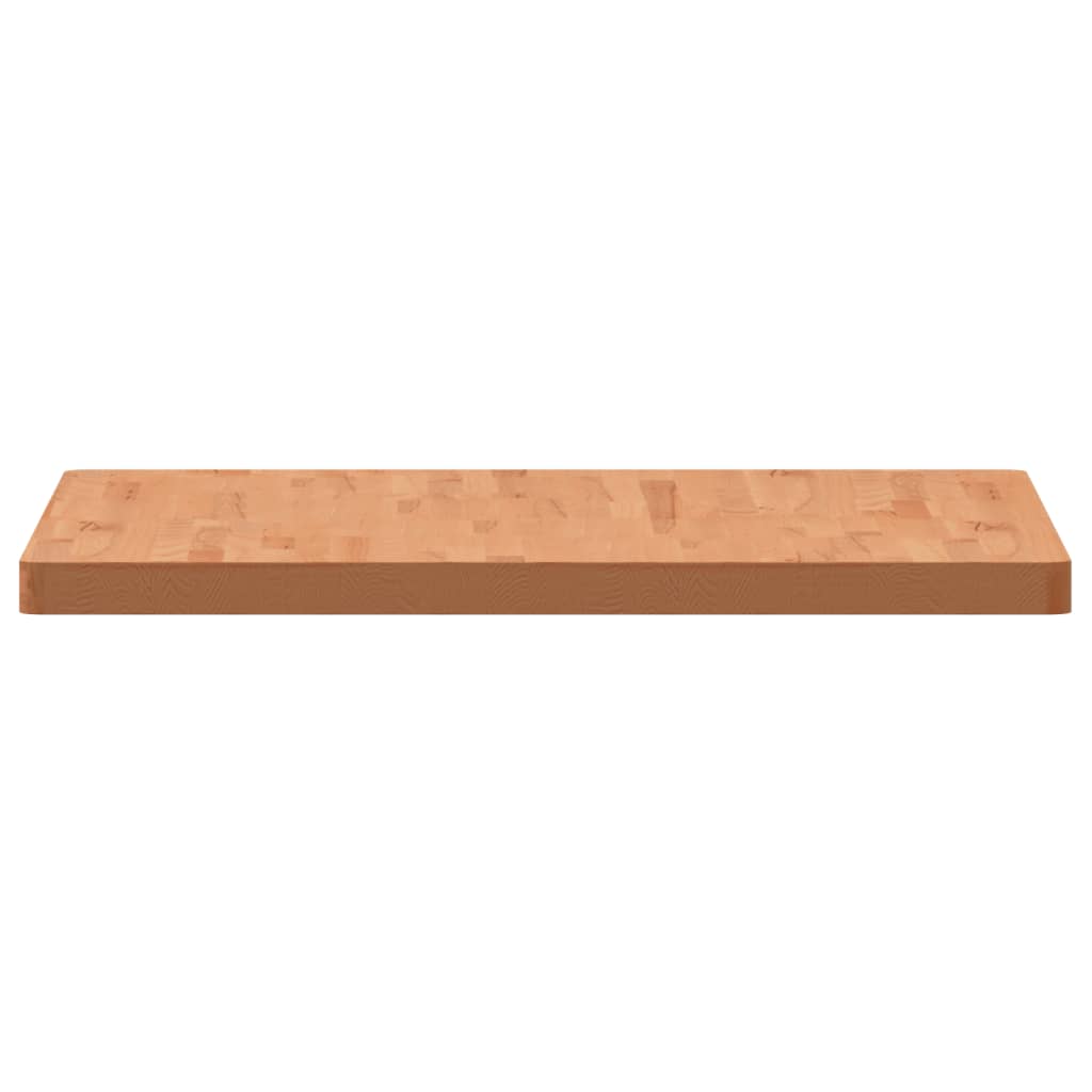 Dessus de table 80x80x4 cm carré bois massif de hêtre - XIOS