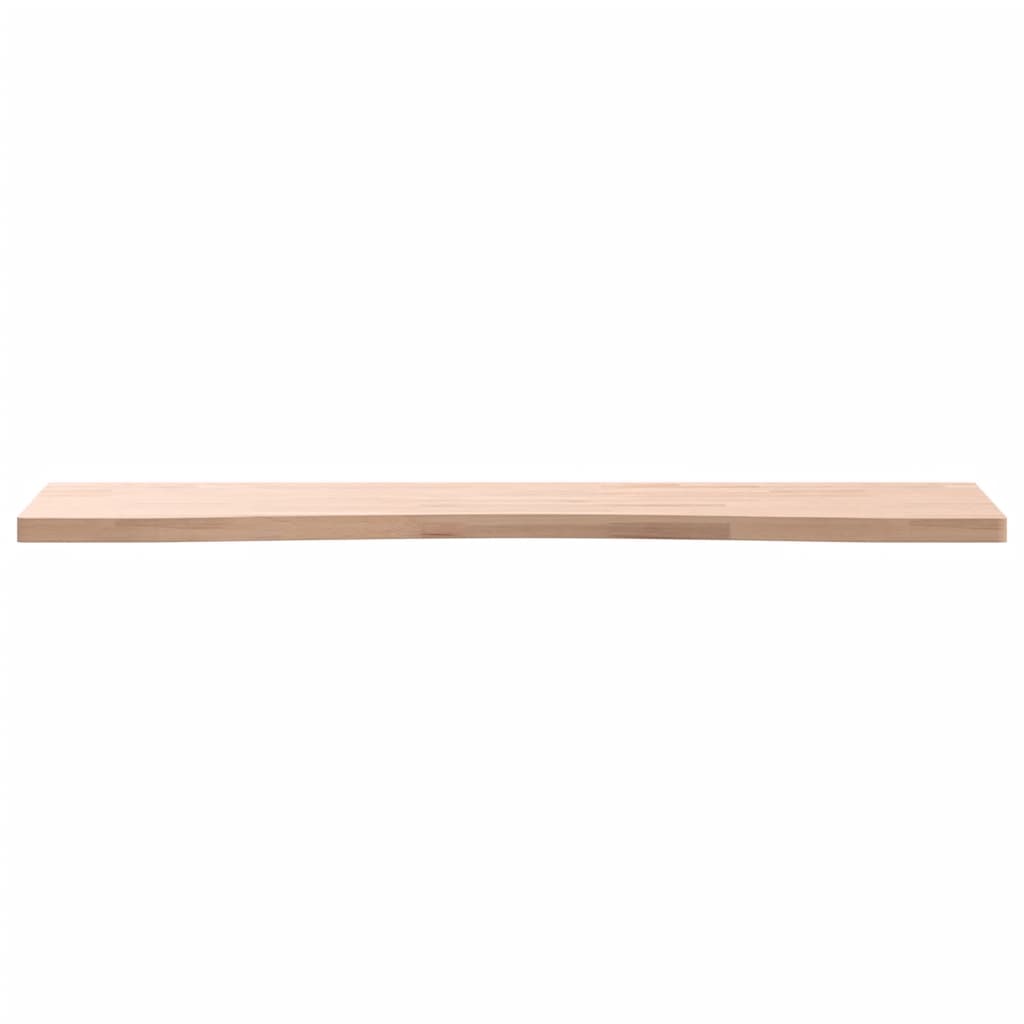 Dessus de bureau 100x(45-50)x2,5 cm bois massif de hêtre - XIOS