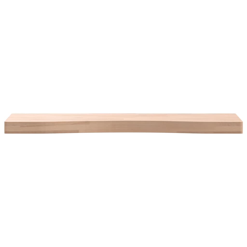 Dessus de bureau 80x(36-40)x4 cm bois massif de hêtre Pièces et accessoires pour bureaux vidaXL