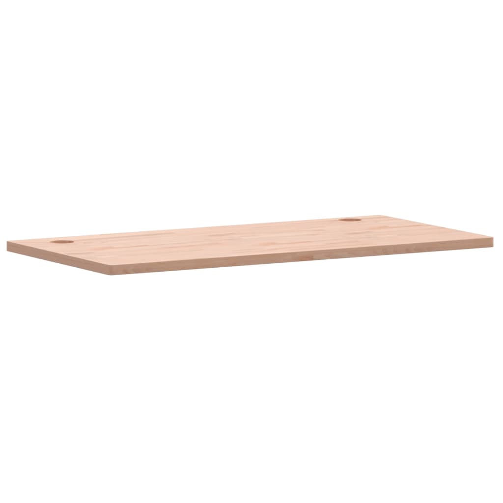 Dessus de bureau 110x55x2,5 cm bois massif de hêtre - XIOS