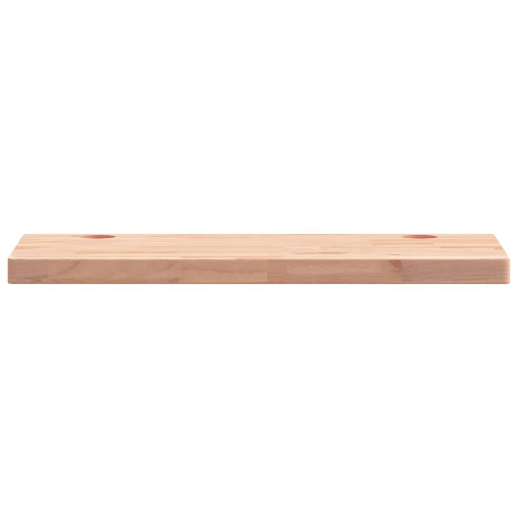 Dessus de bureau 80x40x4 cm bois massif de hêtre - XIOS