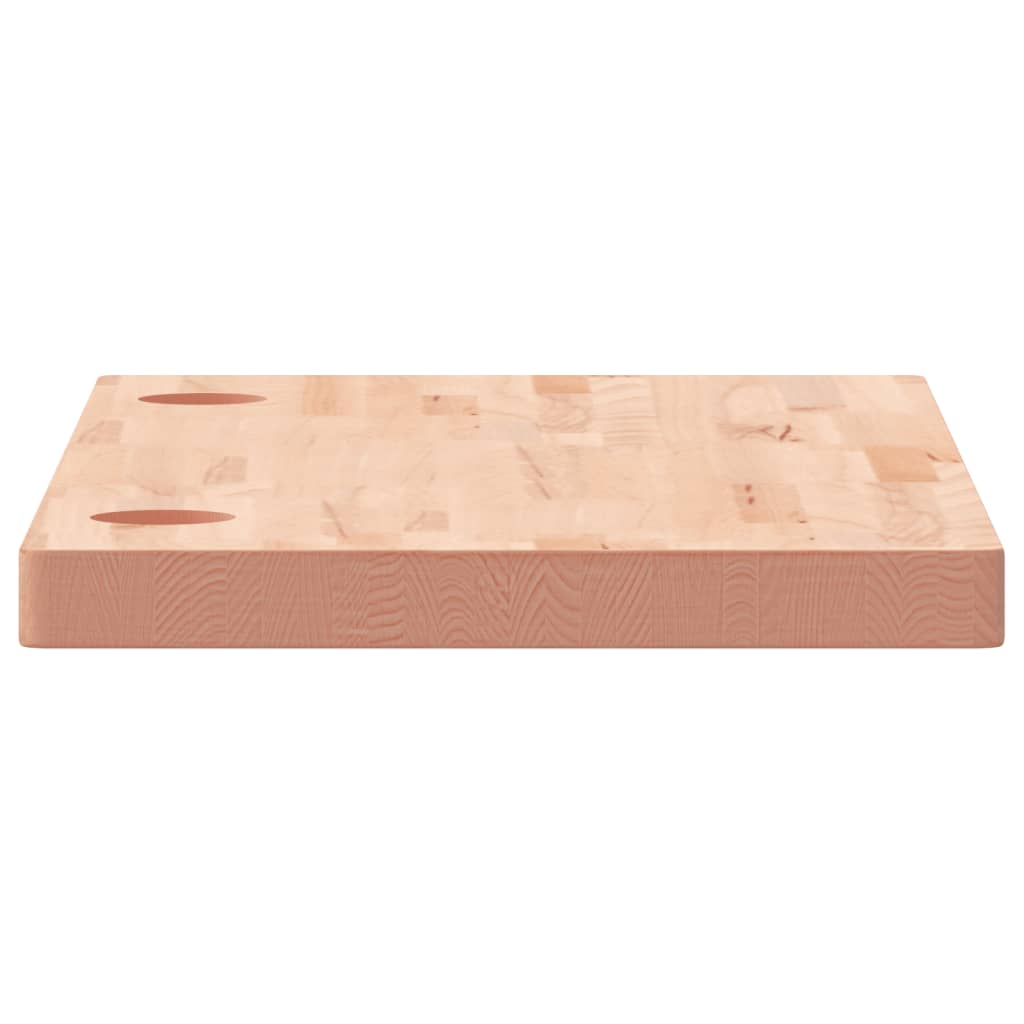Dessus de bureau 80x40x4 cm bois massif de hêtre - XIOS
