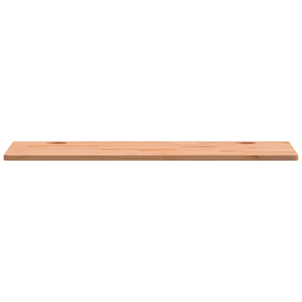 Dessus de bureau 110x55x1,5 cm bois massif de hêtre - XIOS