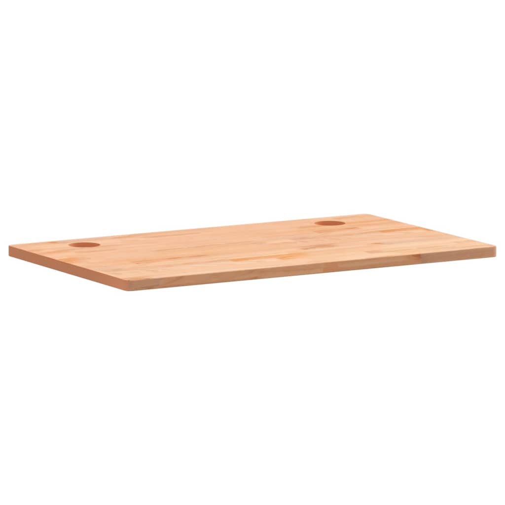 Dessus de bureau 110x60x2,5 cm bois massif de hêtre - XIOS