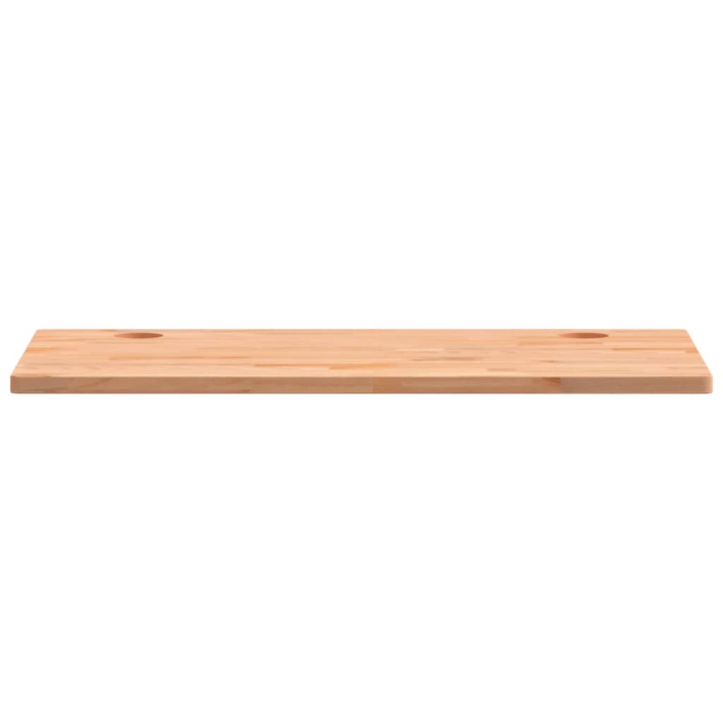 Dessus de bureau 110x60x2,5 cm bois massif de hêtre - XIOS