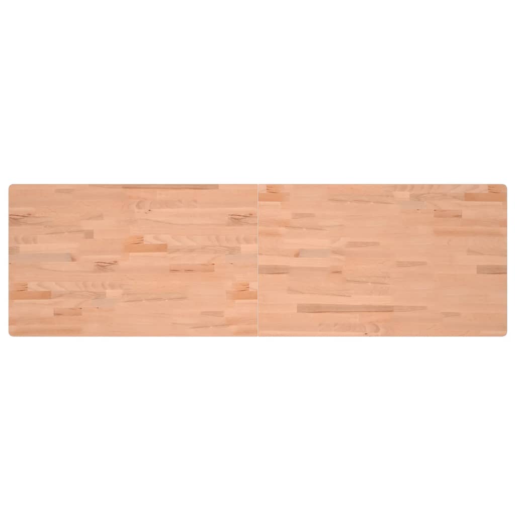 Dessus de bureau 180x55x2,5 cm bois massif de hêtre - XIOS
