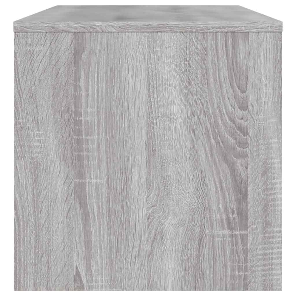 Meuble TV sonoma gris 120x34x37 cm bois d'ingénierie - XIOS