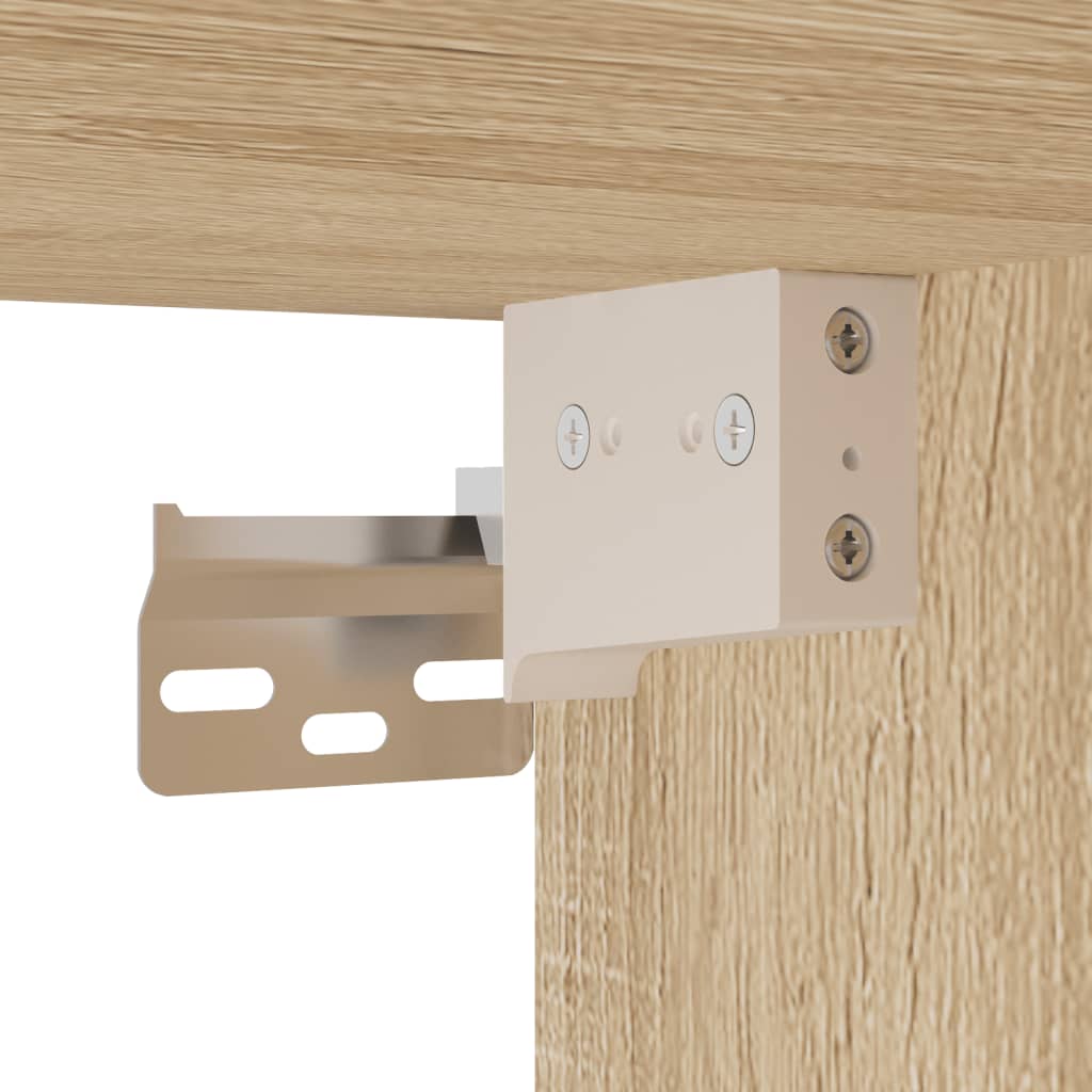 Meuble TV chêne sonoma 152x22x113 cm bois d'ingénierie Meubles TV vidaXL
