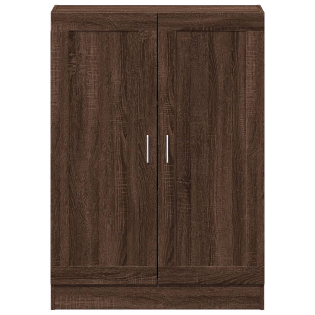 Bibliothèque chêne marron 82,5x30,5x115 cm bois d'ingénierie - XIOS