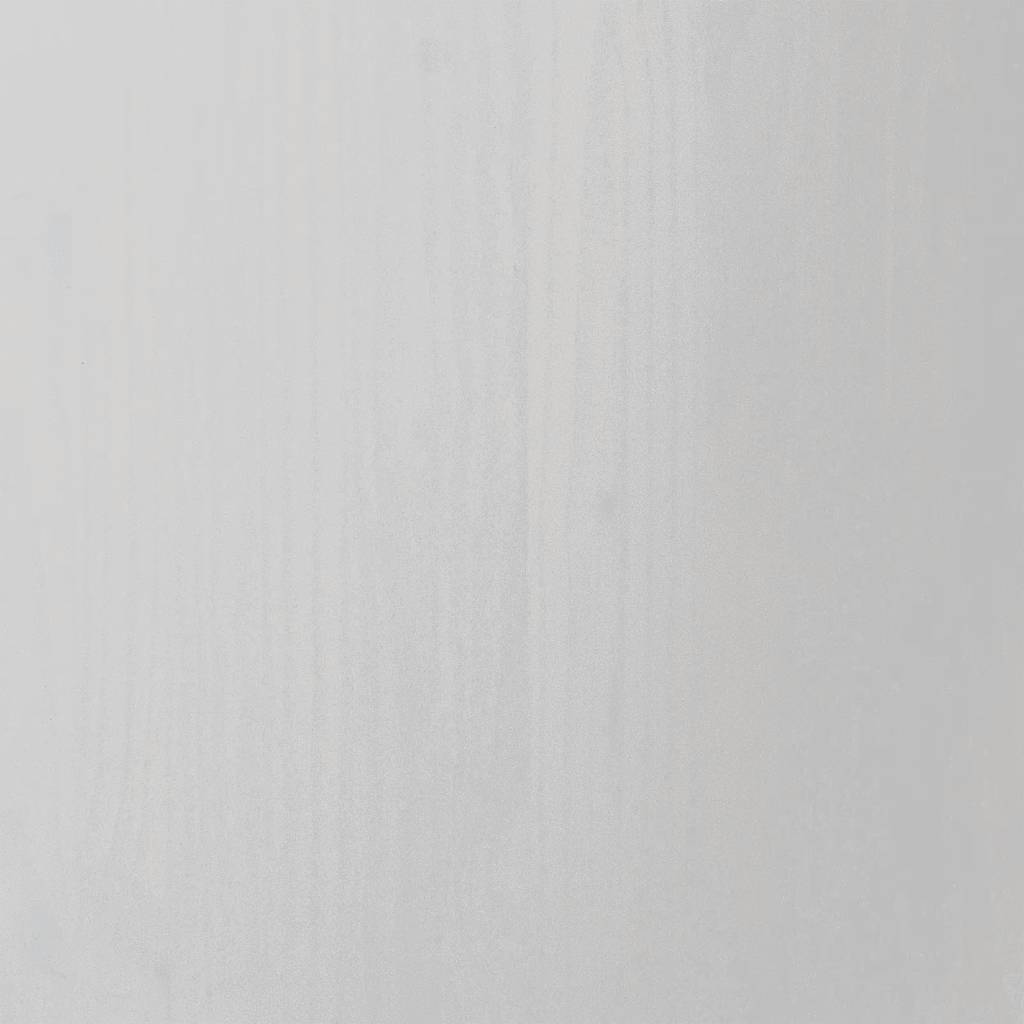 Armoire roulante avec tiroirs MOSS blanc bois de pin solide